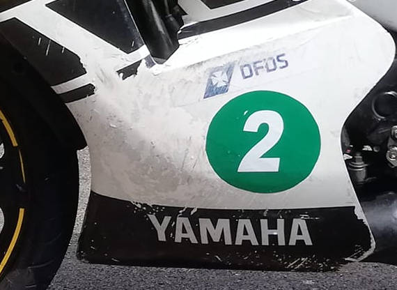 Rider Numbers: Details of the numbers used by riders in the Yamaha Past Masters series.